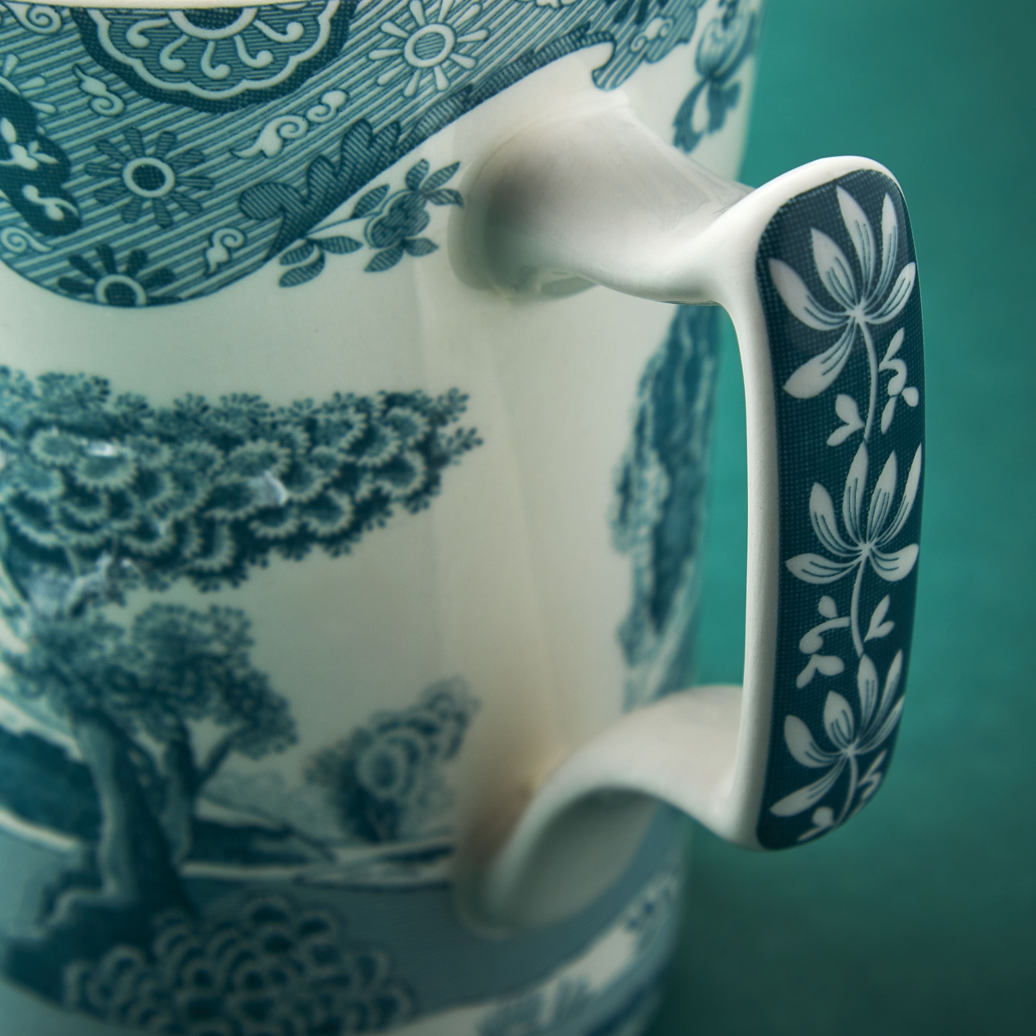 Spode Green Italian Mug, UK version