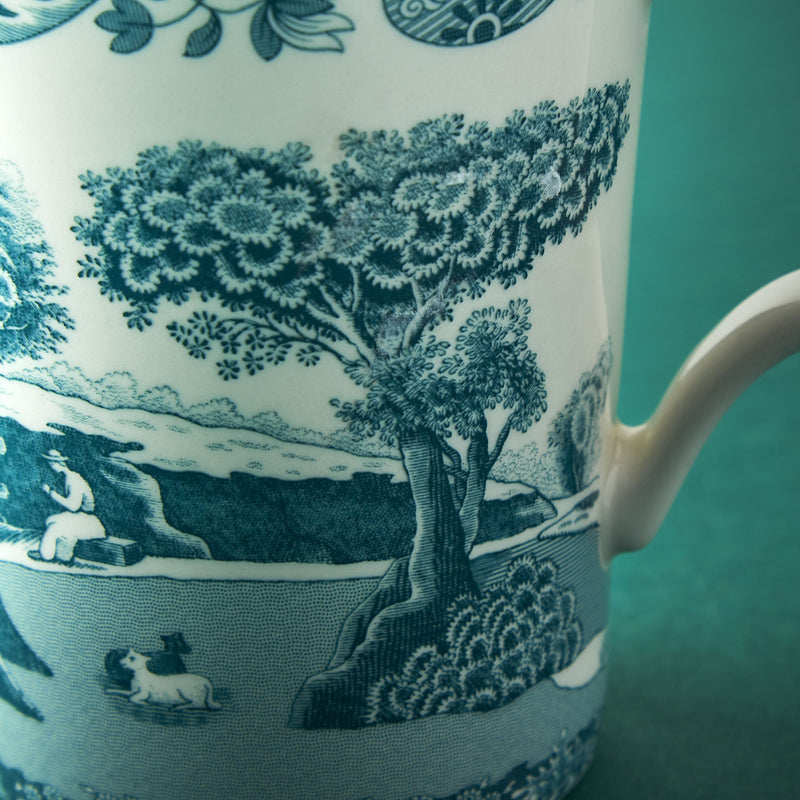 Spode Green Italian Mug, UK version