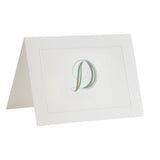 Fortnum's D initial notecards A6 - British product