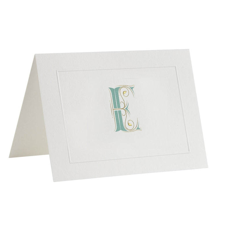 Fortnum's Alphabet Notecards E A6 stationery, UK version