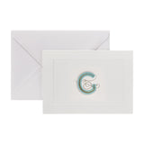 Fortnum's alphabet notecards A6 initial G, imported from the UK