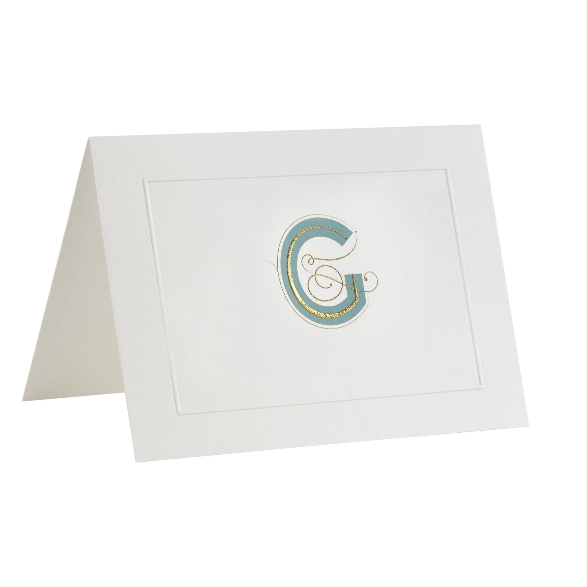 Fortnum's alphabet notecards A6 initial G, imported from the UK