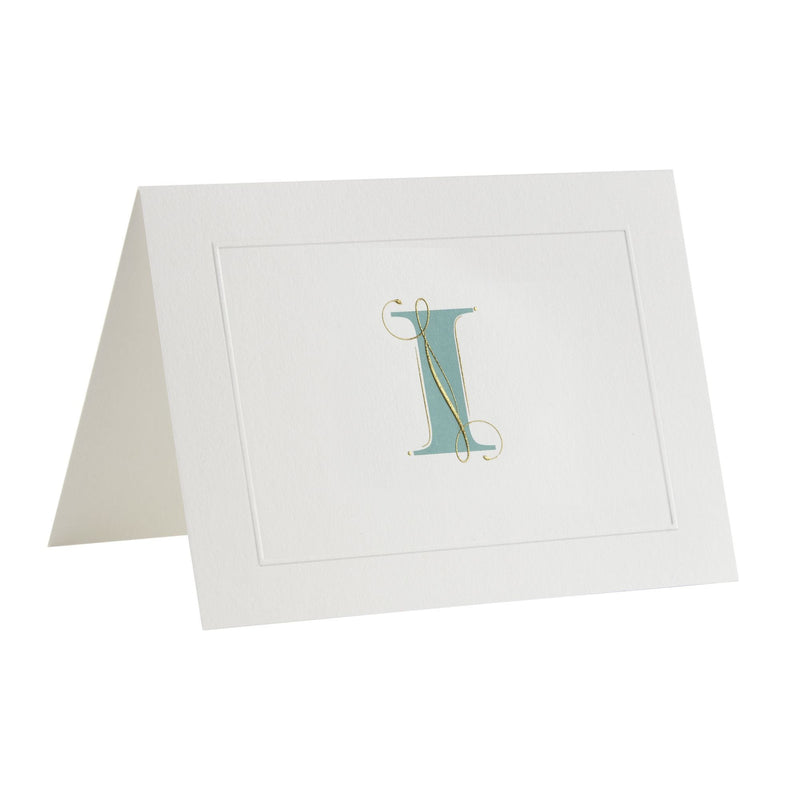 Fortnum's Alphabet notecards I, 8 A6 cards with envelopes - British product