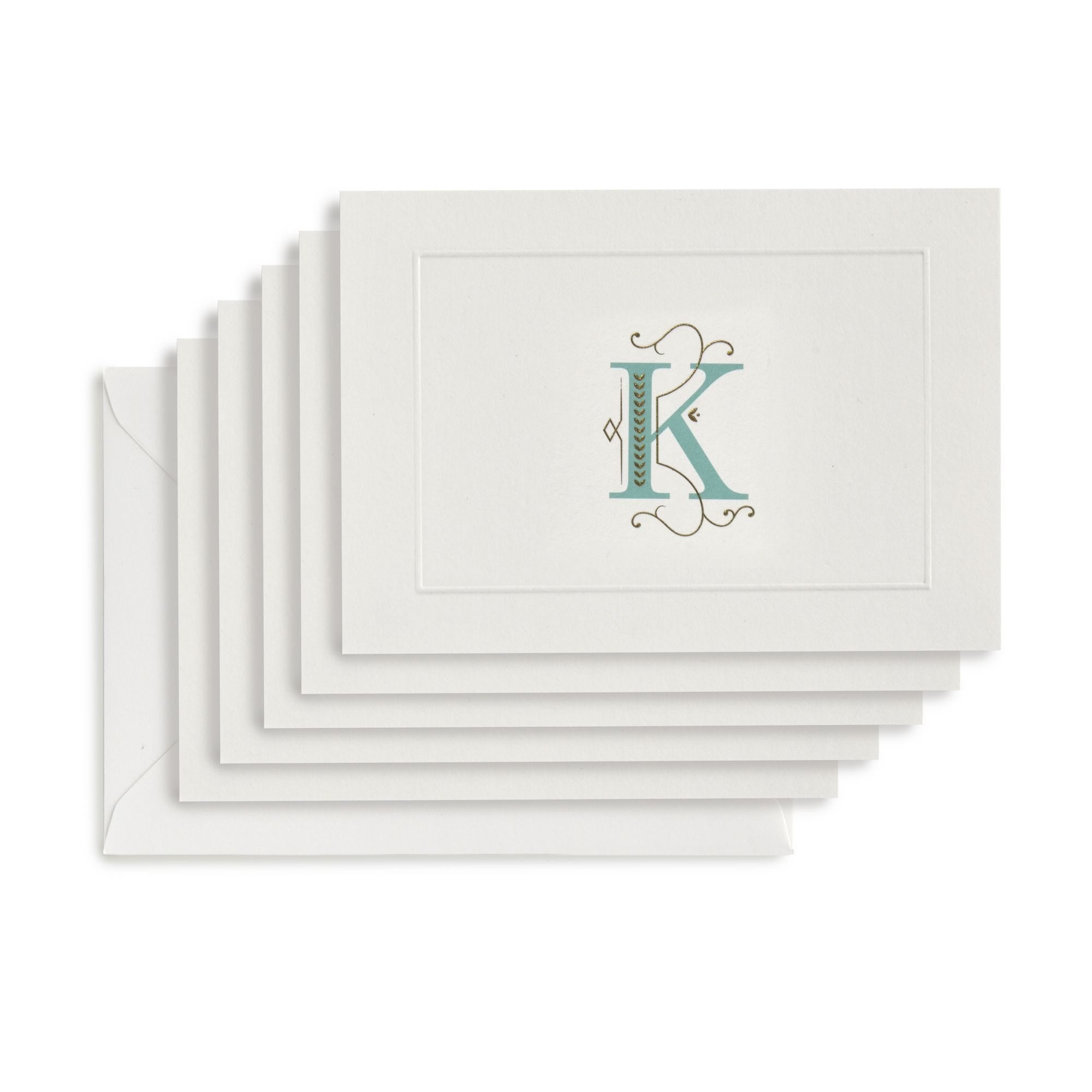 Fortnum's Alphabet K notecards A6 (British brand)