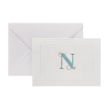 Fortnum's notecards N initial A6, imported from the UK