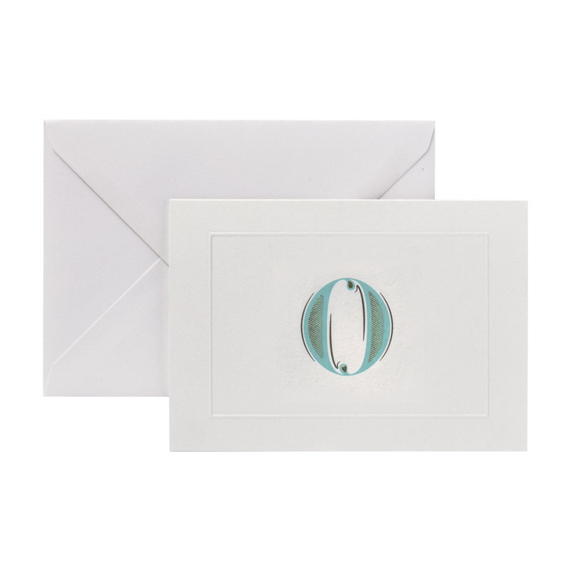 Fortnum's O alphabet notecards A6, imported from the UK