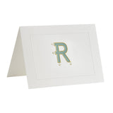 Fortnum's R initial notecards A6 size, (British brand)