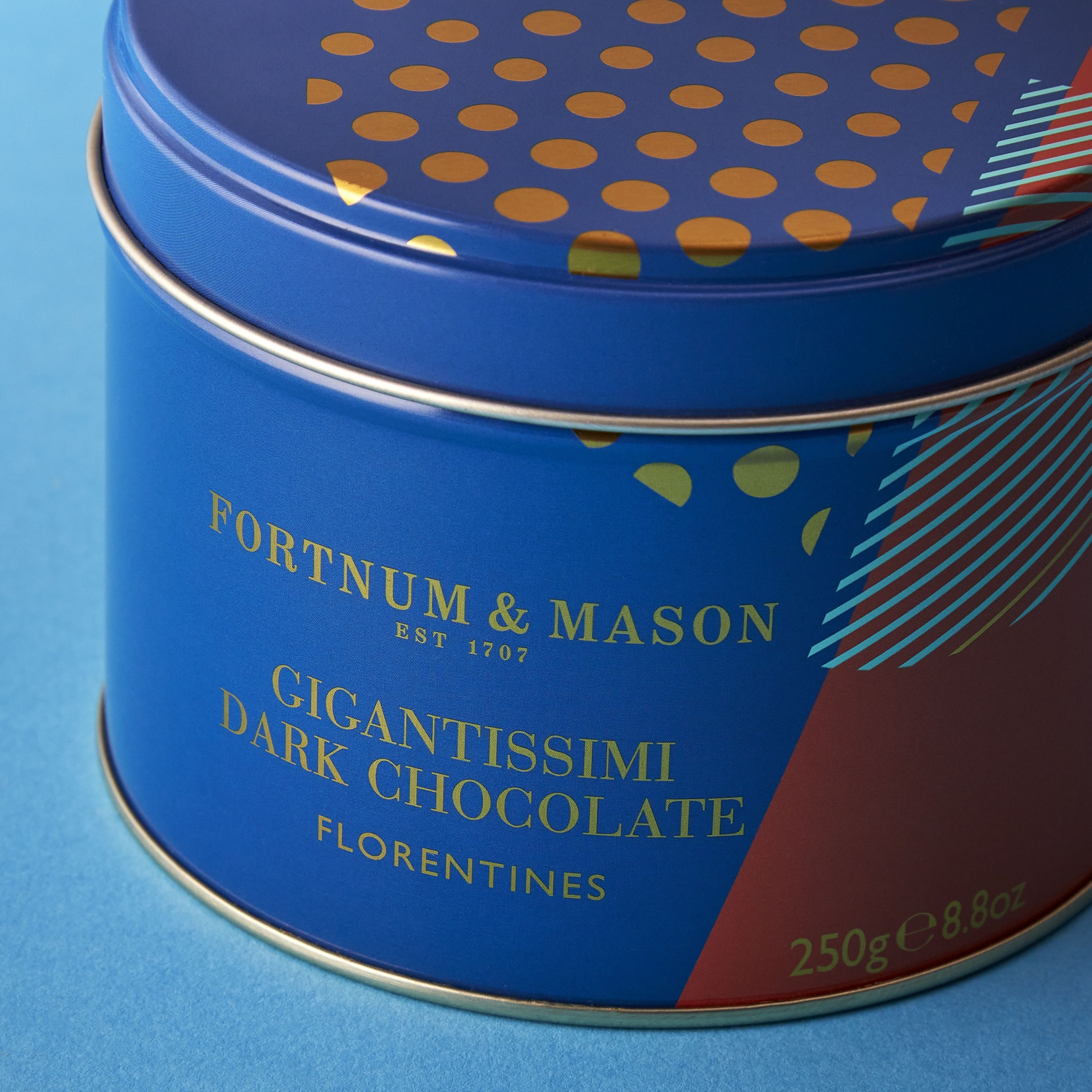Gigantissimi dark chocolate florentines with almonds 250g (British brand)