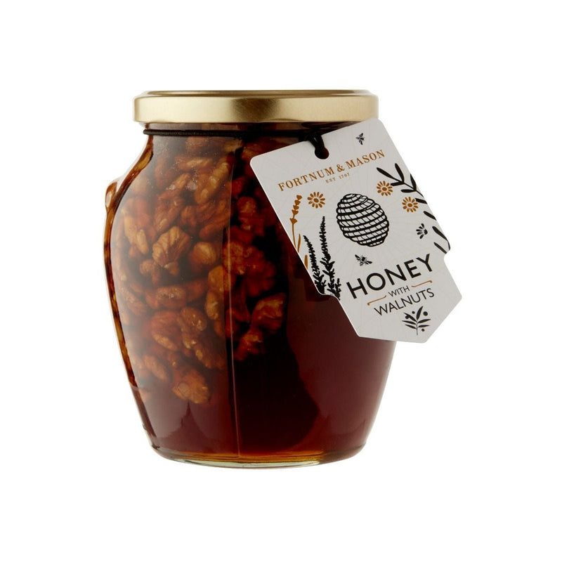 Honey with walnuts amphora jar 902g - British product