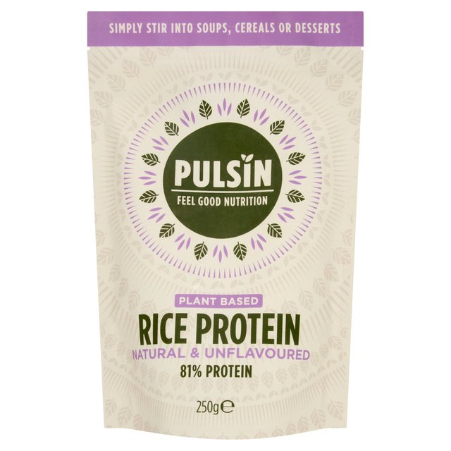 Pulsin Unflavoured Rice Protein Powder   250g