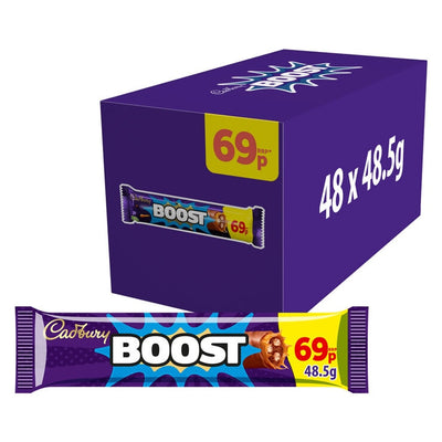 Costco UK Cadbury Boost PMP 69p 48 × 485 جرام - اشترِ عبر الإنترنت من McGrocer