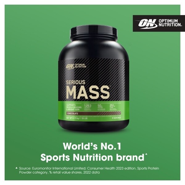 Optimum Nutrition Serious Mass Body Building 2.73Kg GOODS Superdrug   