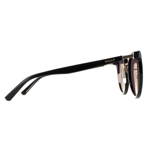 Bally BY0043-K black round sunglasses - British product