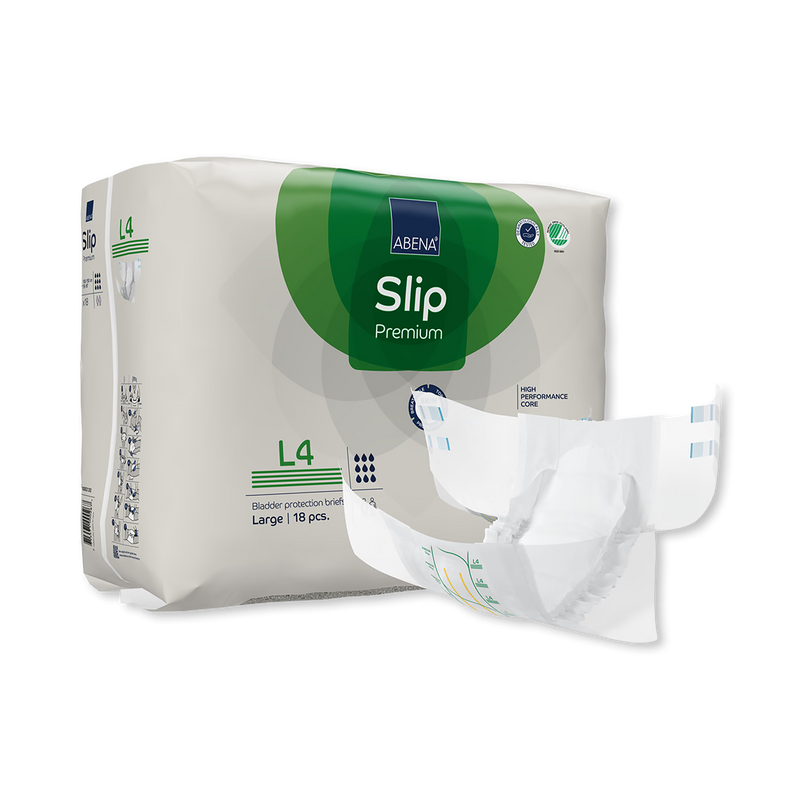 ABENA incontinence briefs Slip Premium L4 18 packs, imported from the UK