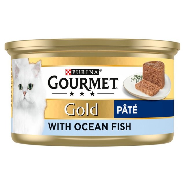 Gourmet Gold Pate Ocean Fish Wet Cat Food    85g GOODS M&S   