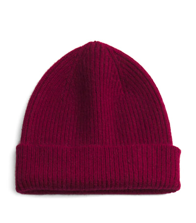 Harrods Le Bonnet Lambswool-Caregora Classic Beanie- Buy online at McGrocer