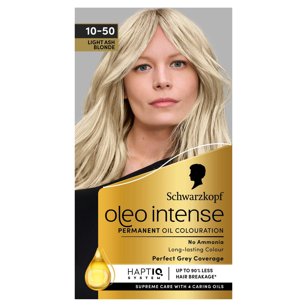 Schwarzkopf Oleo Intense Light Ash Blonde 10-50 Permanent Colour