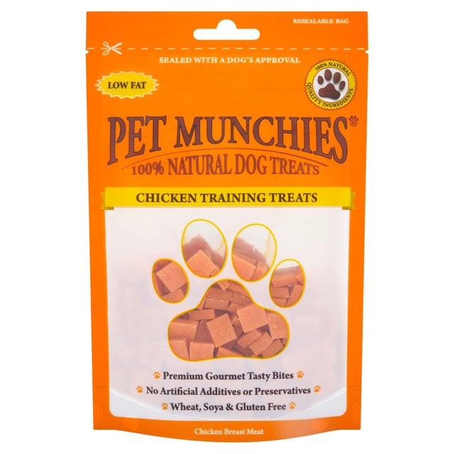 Pet Munchies Chicken Dog Training Dog Treats   50g GOODS M&S   