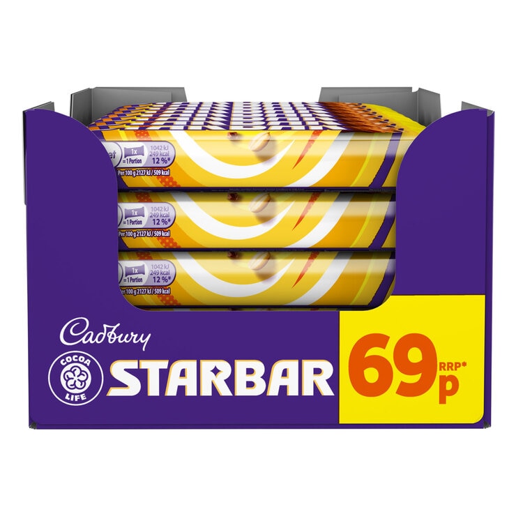 Cadbury Starbar PMP 69p 32 x 49g