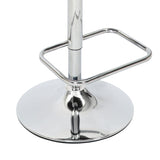 Shankar Cortez bar stool light grey faux leather 2 pack (British brand)