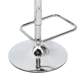 Shankar Cortez bar stool light grey faux leather 2 pack (British brand)