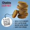 Diablo sugar free vanilla sandwich cookies cocoa cream 176g, UK version