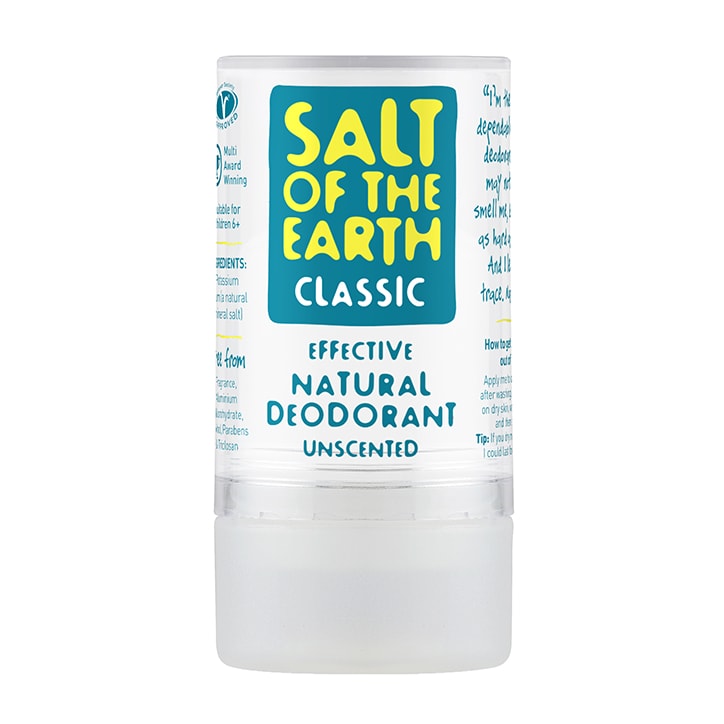 Salt of the Earth Natural Unscented Stick Deodorant 90g Natural Deodorant & Antiperspirant Holland&Barrett   