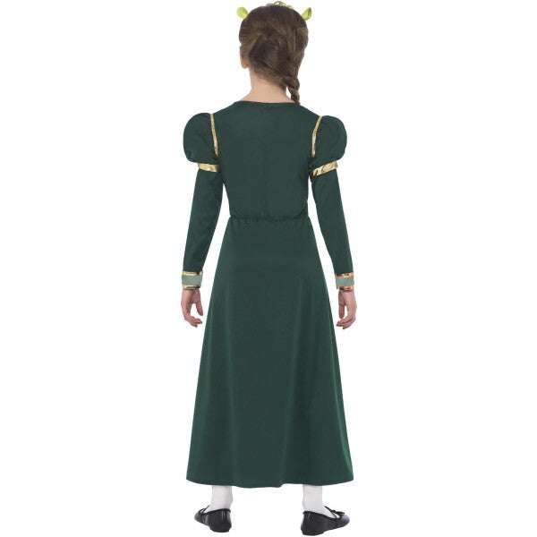 Smiffys Shrek Princess Fiona costume with dress and tiara, UK version