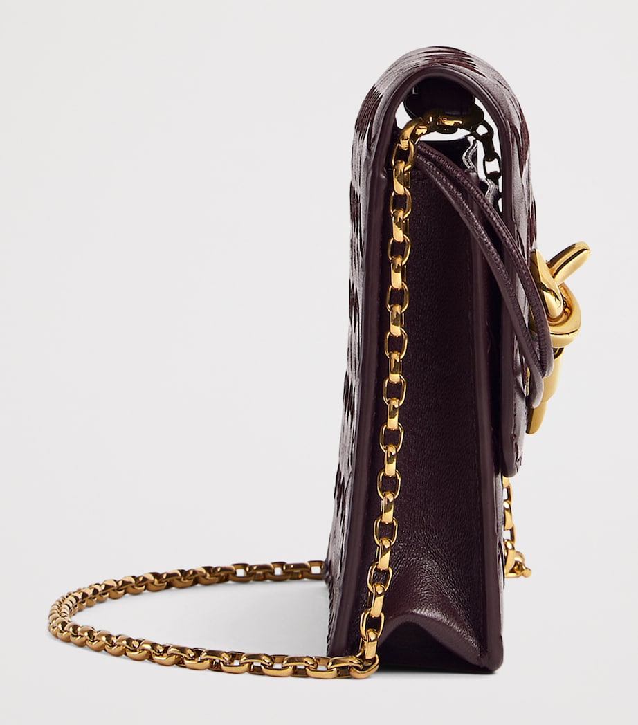 Bottega Veneta Andiamo cross-body bag in lambskin leather, UK version