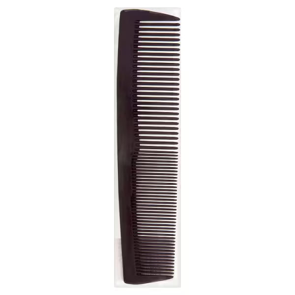 Superdrug branded travel comb for hair styling needs (British brand)