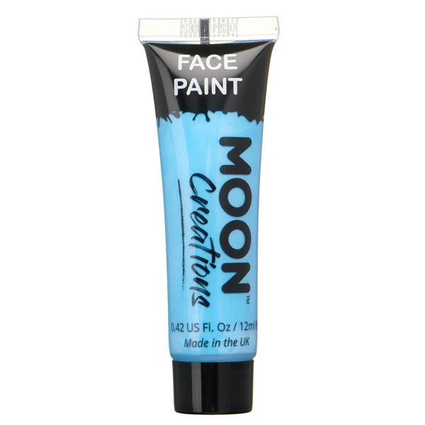 Moon Creations face paint sky blue, imported from the UK