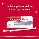 Canesten Thrush Treatment Soft Gel 1 Pessary 500g GOODS Superdrug   