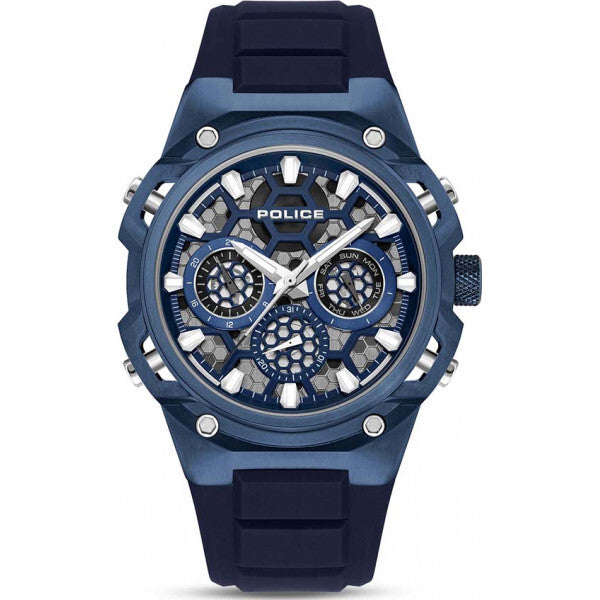 Police blue challenger watch - British product