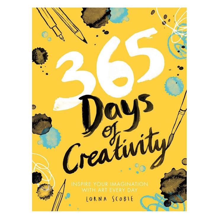 Lorna Scobie 365 Days art journal flexiback (British brand)