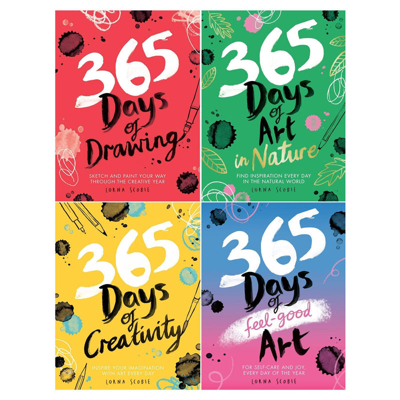 Lorna Scobie 365 Days art journal flexiback (British brand)