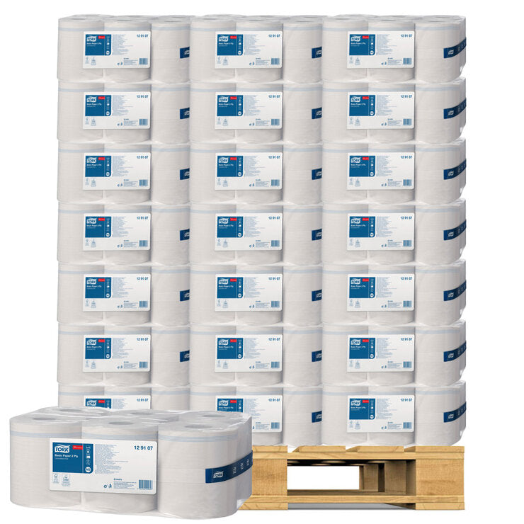 Tork Basic Centre Feed in White 6 x 150m Pallet Deal 35 Units