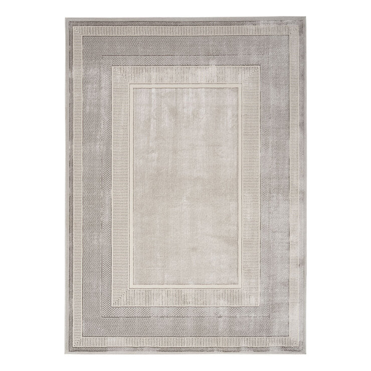 Nourison area rug silver border 180 x 120 cm - British product