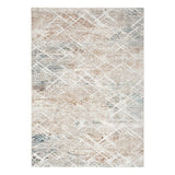 Nourison Grey Abstract Area Rug 160x220 cm, imported from the UK