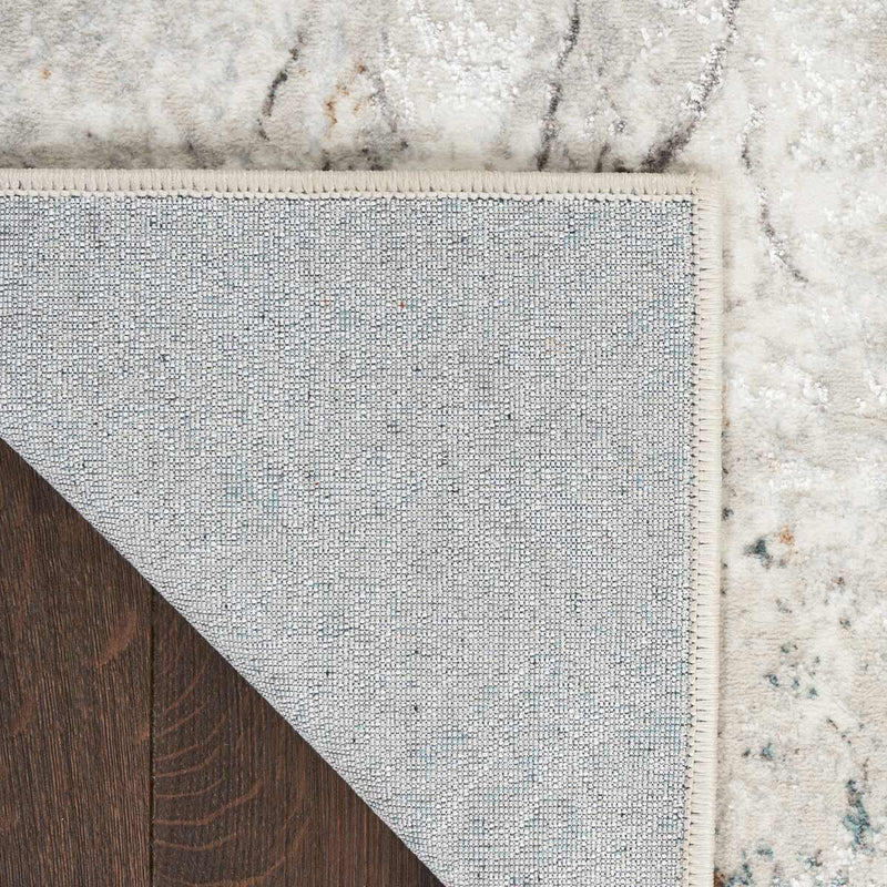 Tapis gris Glitz de Nourison - Produit britannique