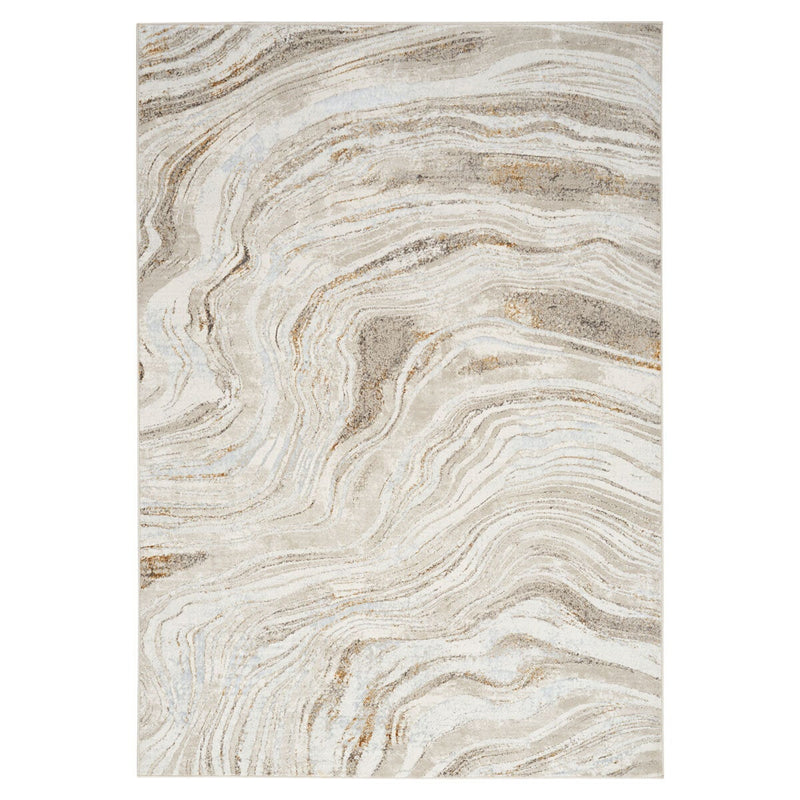 Nourison Glitz Gold Marble area rug 120x180 cm - British product