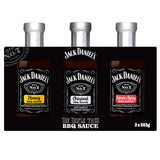 Jack Daniel's BBQ sauce variety pack 3 x 553g, UK version