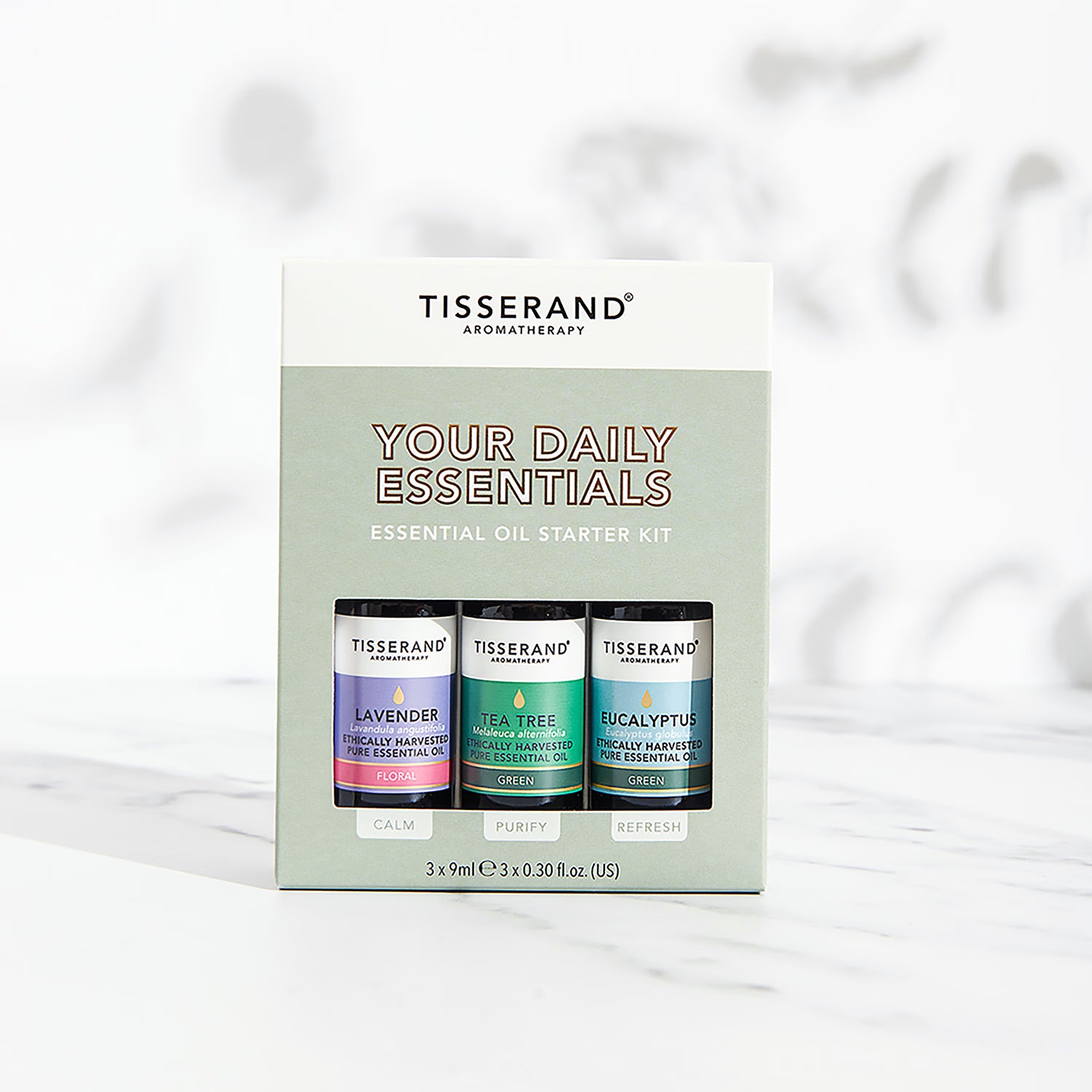 First Natural Brands essential oils set 9ml, UK version