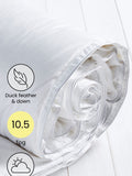 Duck Feather and Down 10.5 Tog Duvet - British product
