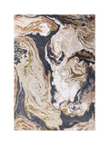 Asiatic Rugs Gold Aurora high shine rug (British brand)