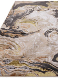 Asiatic Rugs Gold Aurora high shine rug (British brand)