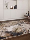 Asiatic Rugs Gold Aurora high shine rug (British brand)