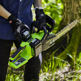 Greenworks 48V cordless chainsaw 36cm bar (British brand)