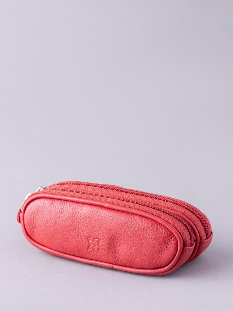 Lakeland Leather Mauve Double Glasses Case