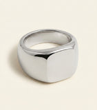 Vivienne Westwood Carlo Orb signet ring with crystal, imported from the UK