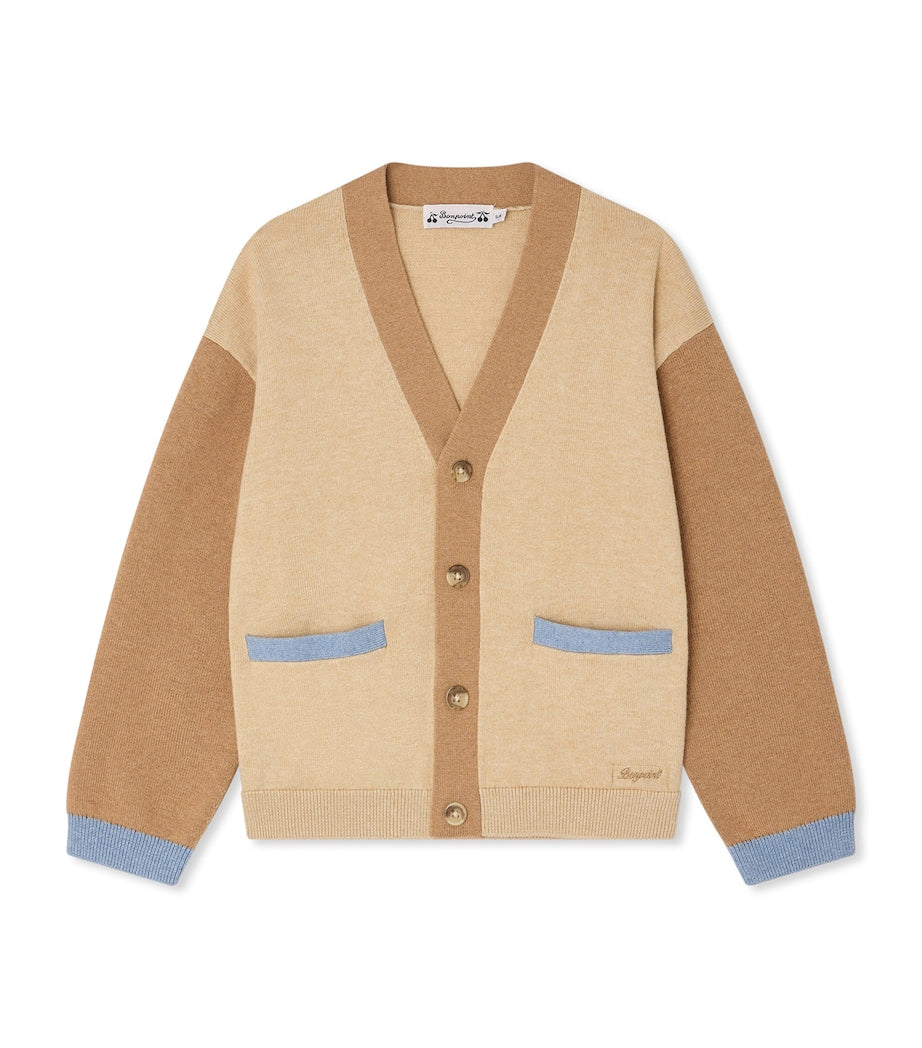 Bonpoint cotton-cashmere Edouard cardigan for kids 10-14 years - British product